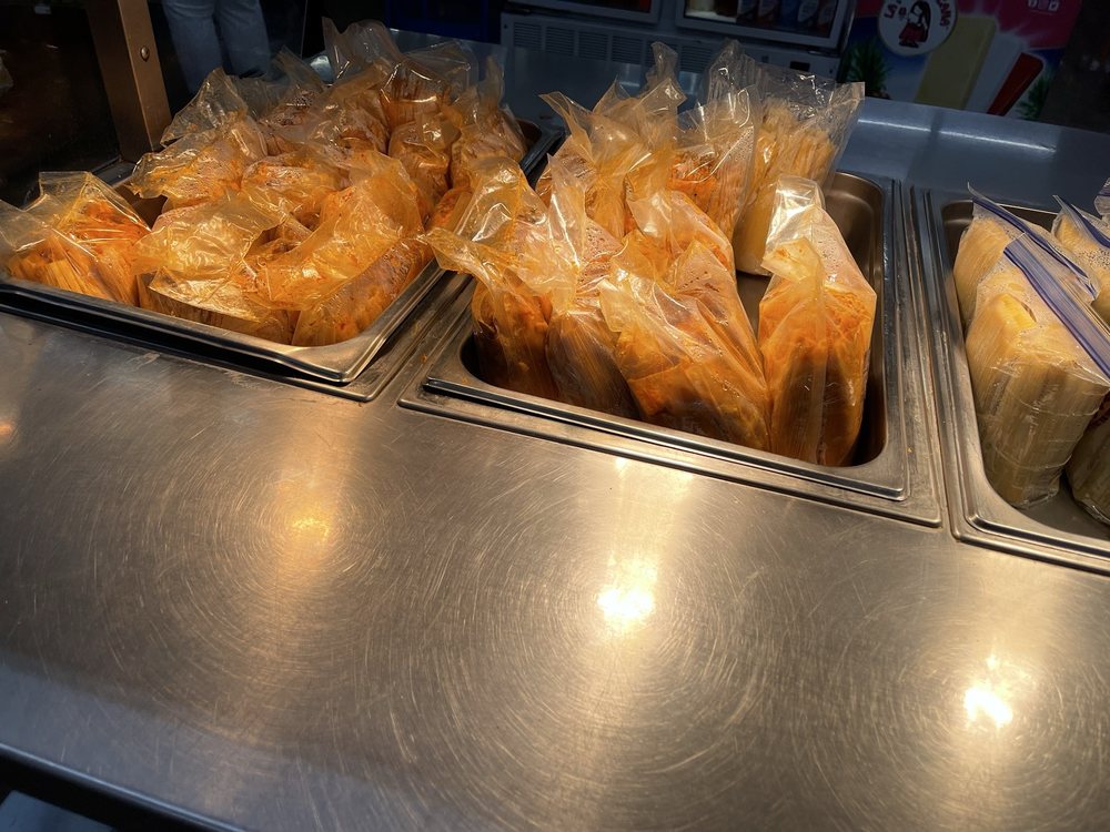 Homemade tamales